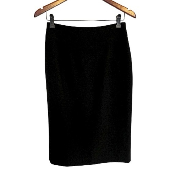 Jones New York Classic Black Pencil Skirt size 4 - Picture 1 of 5